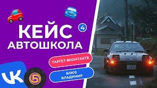 Продвижение - таргет вконтакте. Как найти клиентов в автошколу через рекламу ВК во Владимире.