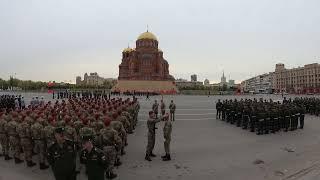 Репетиция парада посвященного 77-й годовщине Победы на Площади Павших Борцов Волгоград 2022 год, 7