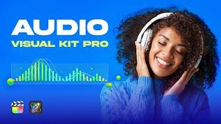 Audio Visual Kit Pro. Большой универсальный пак для визуализации музыки, песен и подкастов.