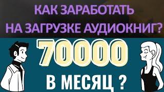 Как Заработать  на Аудиокнигах в Интернете в 2024 году