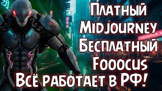 Нейросети ????????‍???? Платный Midjourney Бесплатный Fooocus ????‍???? искусственный интеллект ????