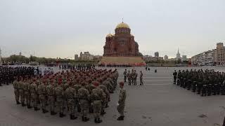 Репетиция парада посвященного 77-й годовщине Победы на Площади Павших Борцов Волгоград 2022 год, 6