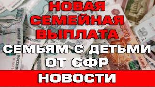 Новая Семейная выплата для семей с детьми Новости