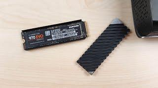 Эффективное охлаждение M2 SSD диска при помощи радиатора Jonsbo