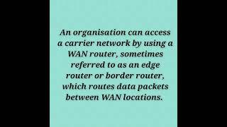 History of WAN ||what is WAN router?computer network
