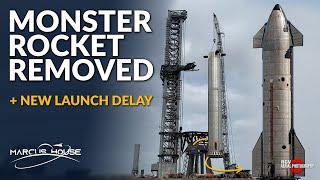 SpaceX Starship Booster Removed, Starship Static Fire, JWST Update, Angara A5 & OneWeb Launch