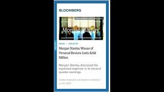 Банк «Morgan Stanley» оштрафуют на $200 млн. За что?