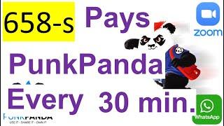 658 s ALL 2022 – PunkPanda PPM – New Messenger, which pays every 30 minutes