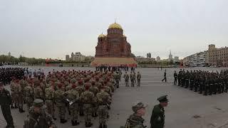 Репетиция парада посвященного 77-й годовщине Победы на Площади Павших Борцов Волгоград 2022 год, 5