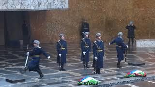 Смена Почётного Караула Пантеон Славы Мамаев Курган Волгоград 7 декабря 2021 года